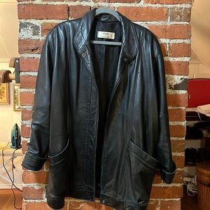 Vintage leather jacket